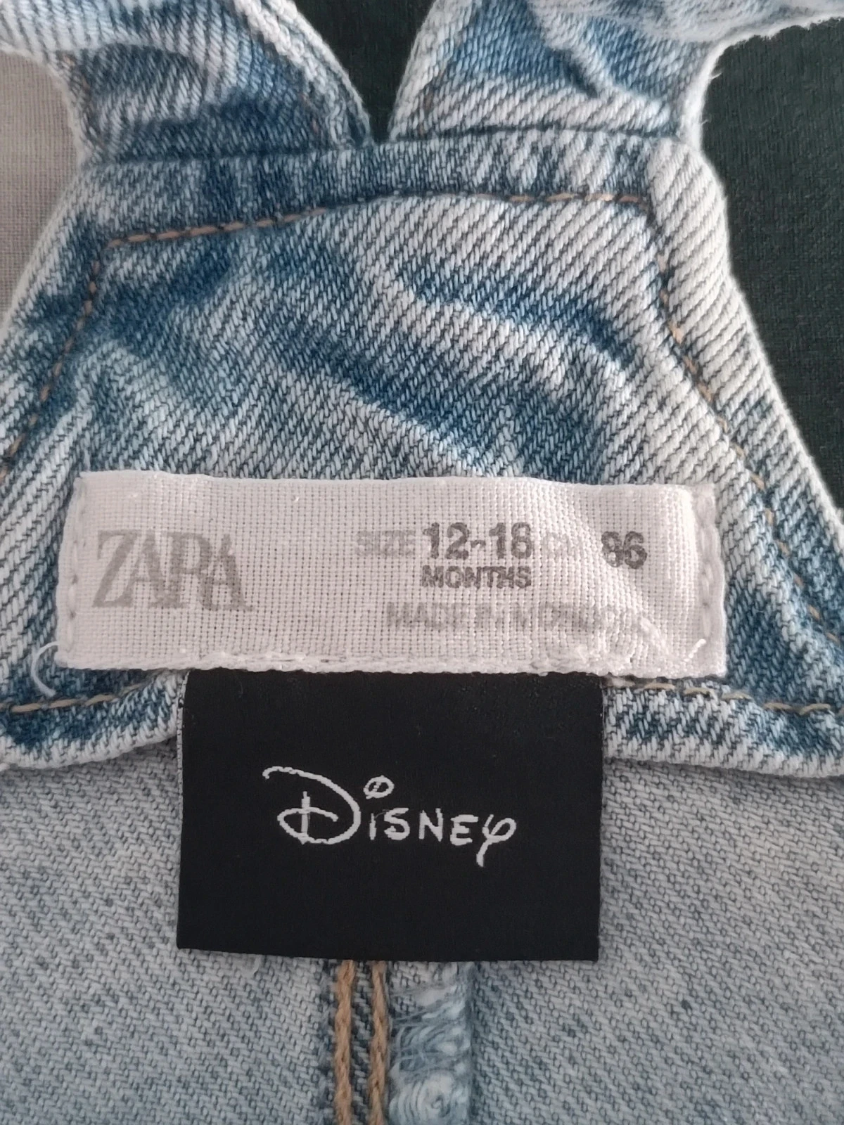 Vestido Jardineira Zara 12‑18 meses - Mickey & Friends 🐭 – photo 6